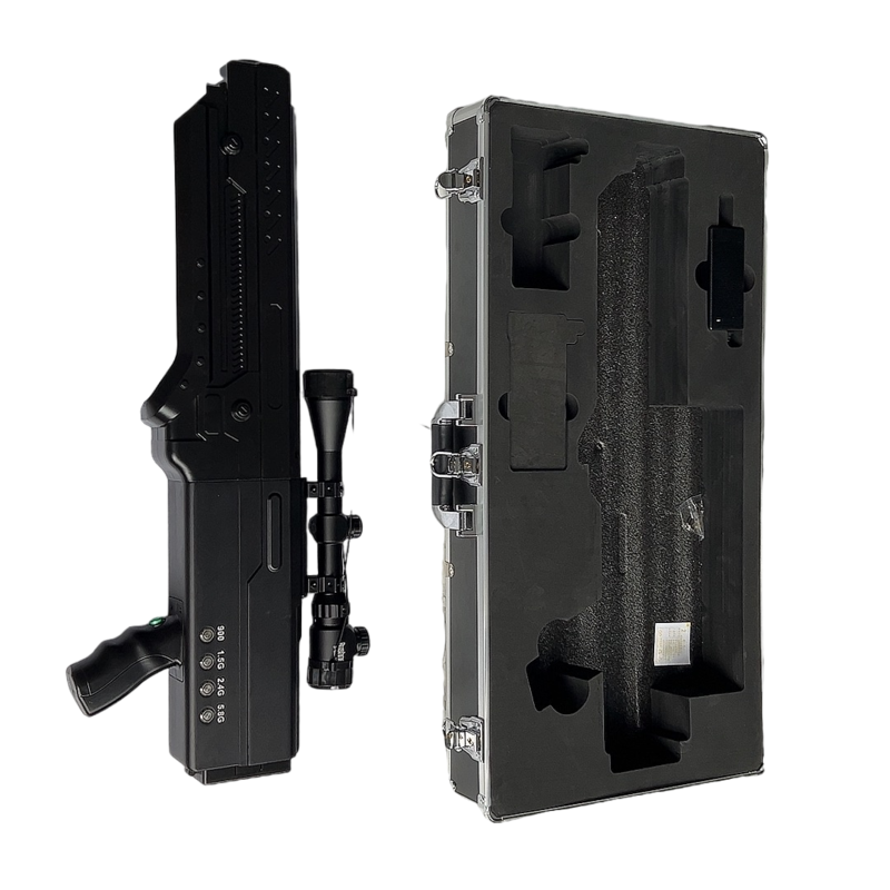  上栗手持便携式枪型低空防御反制四通道A型